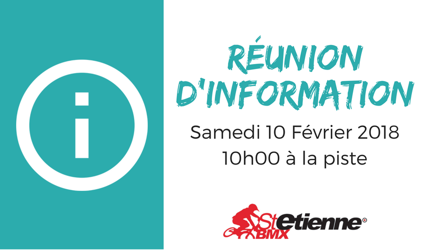 réunion d'information club st etienne bmx